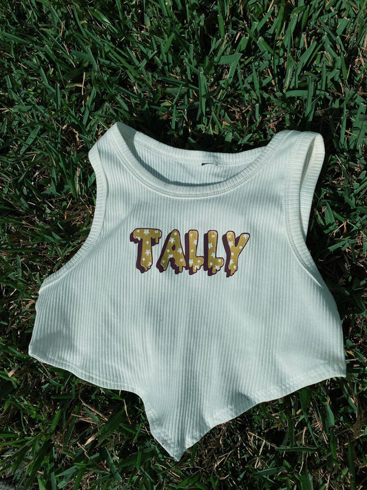 Tally crop top